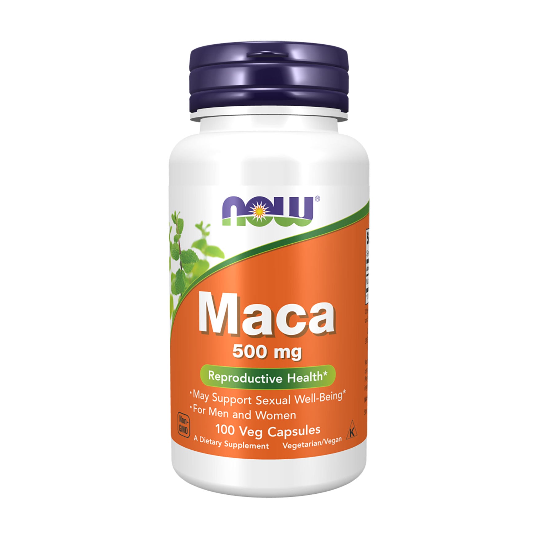 Перуанська мака NOW Foods Maca 500 мг, 100 капсул